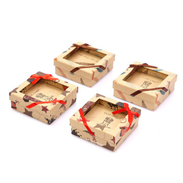 Customized Paper Window Jewelry Gift Packaging Box Factory